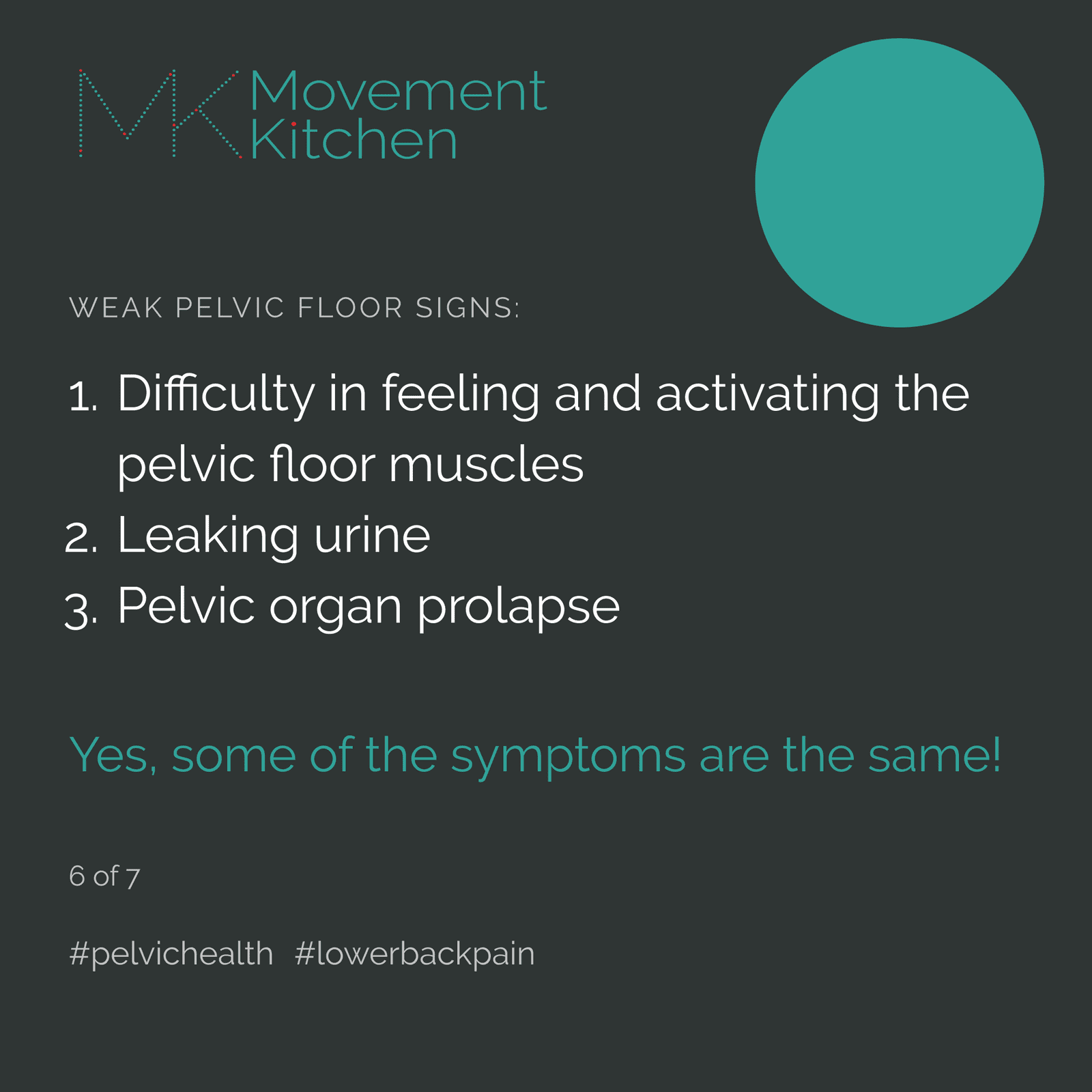 Lower Back Pain and Your Pelvic Floor | Movement Kitchen
